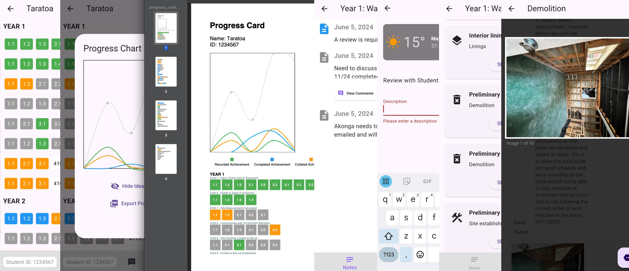 Assessor management app.